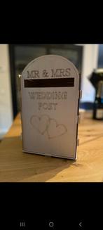 Enveloppen brievenbus bruiloft, Hobby en Vrije tijd, Feestartikelen, Verzenden, Zo goed als nieuw, Versiering, Geboorte of Huwelijk