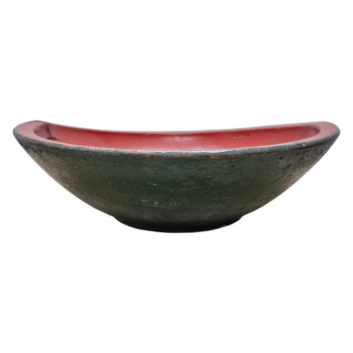 Antiek Japans houten Urushi deegkom, Antiek en Kunst, Kunst | Niet-Westerse kunst, Ophalen of Verzenden