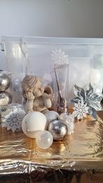 Kerstversiering in wit zilver, Ophalen, Gebruikt