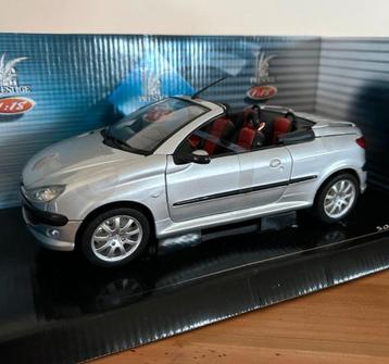 Peugeot 206 cc Cabrio / Cabriolet 2001 Gris Aluminium Solido beschikbaar voor biedingen