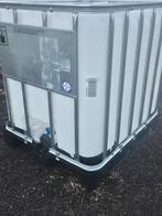 IBC Tank 1000 Liter - Grote Opening, Gespoeld, Ophalen of Verzenden