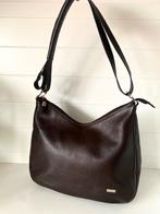 Bruine leren Dames Schoudertas H.J. De Rooy, Sieraden, Tassen en Uiterlijk, Tassen | Damestassen, Ophalen of Verzenden, Zo goed als nieuw