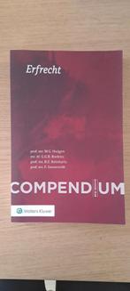 Erfrecht Compendium - W.G. Huijgen e.a., Ophalen of Verzenden, Zo goed als nieuw, Vakgebied of Industrie, W.G. Huijgen, G.G.B. Boelens, B.E. Reinhartz, F. Sonneveldt