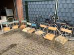 8 Bistrostoeltjes, Ophalen, Gebruikt, Metaal