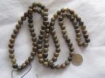 2.  Schitterende ketting, oude kralen jade, China  120cm/12m, Sieraden, Tassen en Uiterlijk, Antieke sieraden, Ophalen