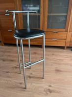 4 barkrukken chroom, Huis en Inrichting, Barkrukken, 2 krukken, Ophalen, Zo goed als nieuw, 90 cm of meer