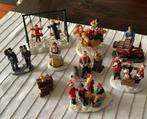 10 stuks Poppetjes voor in kerstdorp Typisch Hollands, Diversen, Kerst, Ophalen of Verzenden, Zo goed als nieuw