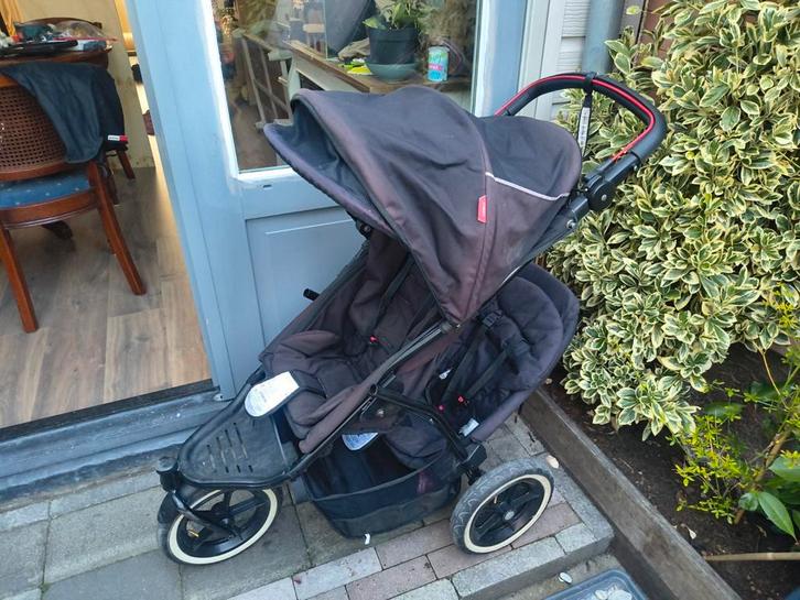 Phil & Ted Sport duowagen, kinderwagen, Kinderen en Baby's, Kinderwagens en Combinaties, Gebruikt, Combiwagen, Overige merken