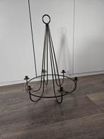 Vintage kandelaar voor 6 kaarsen, Ophalen, Overige materialen