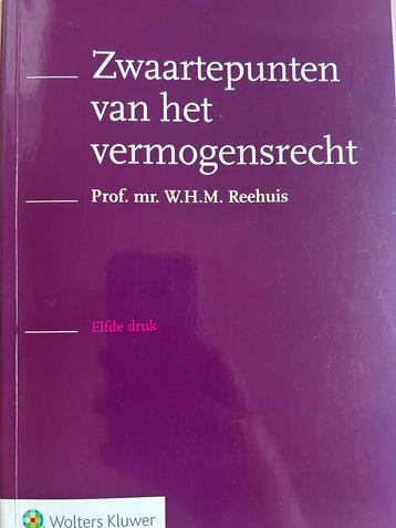 Vermogensrecht - Reehuis - 11e druk beschikbaar voor biedingen