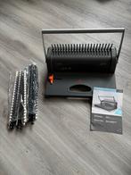 Inbindmachine + perforator met ringen, Ophalen, Gebruikt