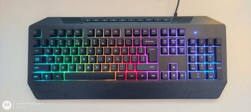 TRUST toetsenbord met verlichting NIEUW IN DOOS, Computers en Software, Toetsenborden, Nieuw, Qwerty, Bedraad, Ergonomisch, Gaming toetsenbord