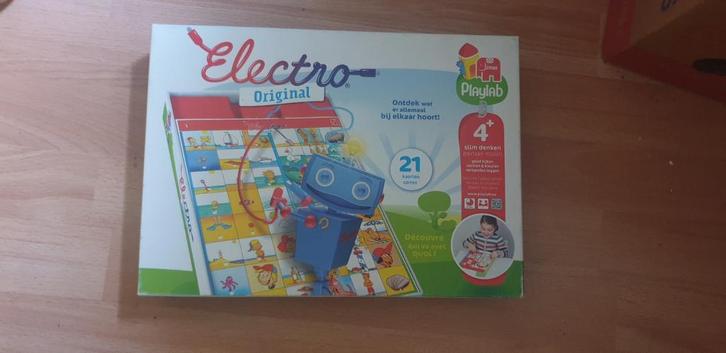 Electro Original Playlab - Educatief spel voor kinderen, Hobby en Vrije tijd, Gezelschapsspellen | Bordspellen, Zo goed als nieuw