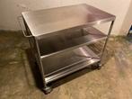 Metalen Serveerwagen / Keukentrolley, Ophalen, Minder dan 50 cm, Gebruikt, Minder dan 100 cm