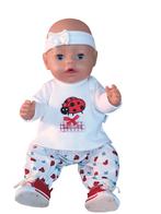 Babyborn 43 cm Poppenkleding/poppenkleertjes.Handmade/new!, Nieuw, Ophalen of Verzenden, Www.kruumpiepoppenmode.nl, Babypop