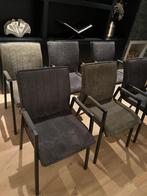 6 mooie eetkamerstoelen, Huis en Inrichting, Stoelen, Ophalen, Gebruikt, Overige kleuren, Metaal