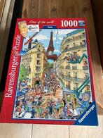Ravensburger puzzel Paris, Gebruikt, Ophalen of Verzenden, 500 t/m 1500 stukjes, Legpuzzel