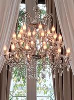 Kroonluchter Maria Theresia 100 cm, Huis en Inrichting, Lampen | Kroonluchters, Ophalen, Gebruikt, Glas