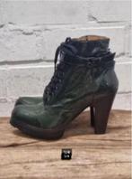 Muxart Barcelona - Mooie leren laarsjes maat 39 - Nieuw €200, Kleding | Dames, Schoenen, Lage of Enkellaarzen, Nieuw, X, Groen