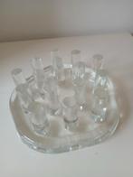 Glazen Theelichthouder Georgshutte Glasdesign - Jaren ‘70, Ophalen of Verzenden