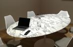 tulipe tafels laminated statuario eero saarrinen stoelen, Ophalen of Verzenden, Nieuw