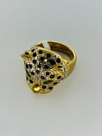 Panther ring, Nieuw, 17 tot 18, Dame of Heer, Goud