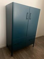 Blauwe Ikea Idasen Kast - Idasen., Huis en Inrichting, Ophalen, 100 tot 150 cm, 50 tot 100 cm, Zo goed als nieuw