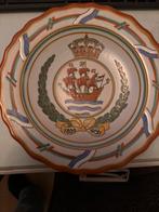 Vintage bord gouda holland K.N.S.M, Verzamelen, Koninklijk Huis en Royalty, Gebruikt, Ophalen of Verzenden, Servies, Nvt