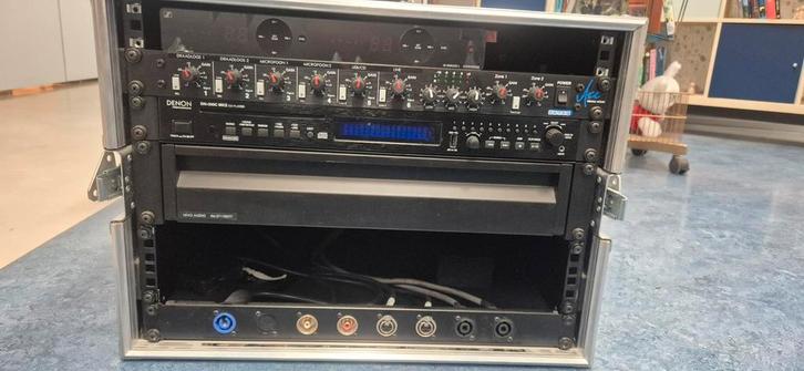 Denon Geluidsinstallatie + 2 Boxen, Audio, Tv en Foto, Professionele Audio-, Tv- en Video-apparatuur, Gebruikt, Audio, Ophalen
