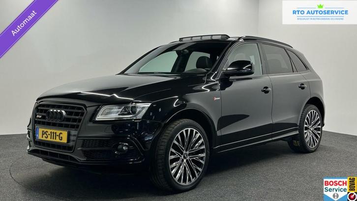 Audi SQ5 3.0 TFSI SQ5 quattro-Pano-Navi-Camera-Leer-Automaat, Auto's, Audi, Bedrijf, Te koop, SQ5, 4x4, ABS, Achteruitrijcamera