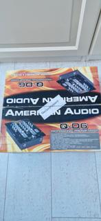 American Audio QD 6 Mixer - Zo Goed Als Nieuw!, Ophalen of Verzenden, Zo goed als nieuw, Minder dan 5 kanalen, Microfooningang