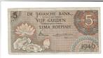 Nederlandsch Indië, 5 gulden 1946, Verzenden, 5 gulden
