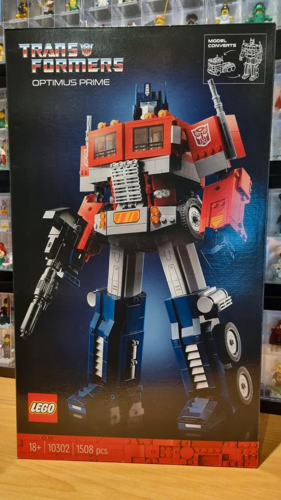 Lego 10302 Optimus Prime, Kinderen en Baby's, Speelgoed | Duplo en Lego, Nieuw, Lego, Complete set, Ophalen