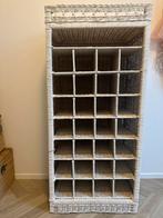 Rotan wijnrek Riviera Maison look, Huis en Inrichting, Kasten | Boekenkasten, Ophalen, Minder dan 50 cm, Zo goed als nieuw, Minder dan 100 cm