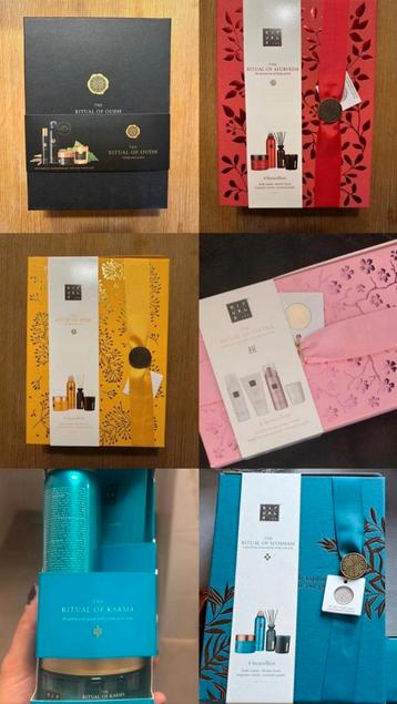 10 verschillende Rituals cadeaupakketten beschikbaar voor biedingen