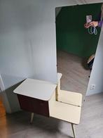 Vintage Toilet Tafel met Spiegel - Jaren 50, Huis en Inrichting, Kasten | Dressoirs, Ophalen