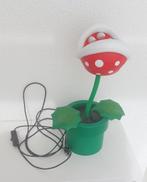 Super Mario Piranha Plant Lamp, Kunststof, Retro, Gaming, Ophalen of Verzenden, Zo goed als nieuw