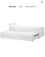 Slakt ikea bed, Huis en Inrichting, Slaapkamer | Bedden, Ophalen, Gebruikt, 90 cm, Eenpersoons