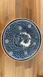 Vintage Blauw Wit Decoratieve Wandbord villeroy en boch, Ophalen of Verzenden