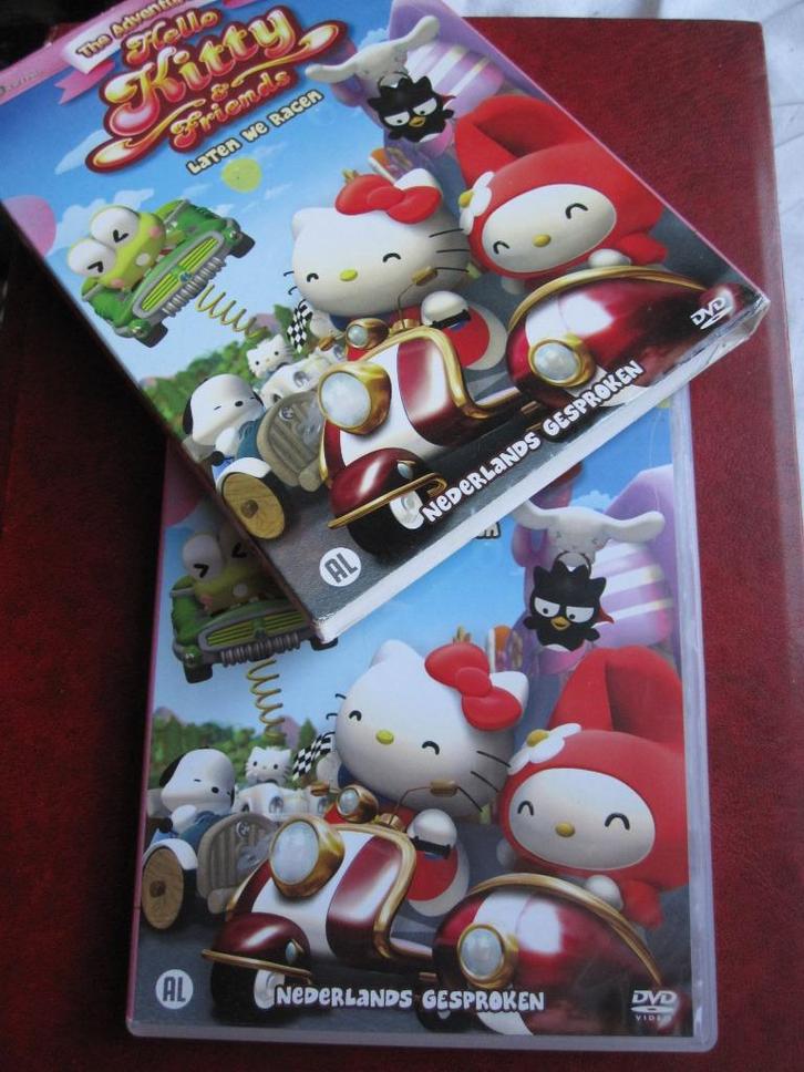 Hello Kitty & Friends - Laten we racen, Cd's en Dvd's, Dvd's | Tekenfilms en Animatie, Zo goed als nieuw, Amerikaans, Tekenfilm