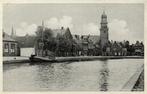 Lemmer, Het Dok - boot kerk - 1939 gelopen, Verzenden, 1920 tot 1940, Gelopen, Friesland