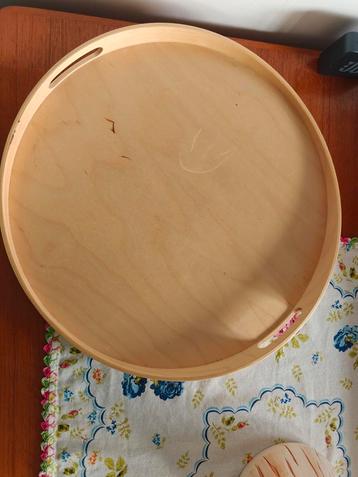 Ikea Dienblad Hout Rond beschikbaar voor biedingen