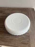 Witte schaal - Porselein/Keramiek, Ophalen, Porselein of Keramiek, Schaal, Rond