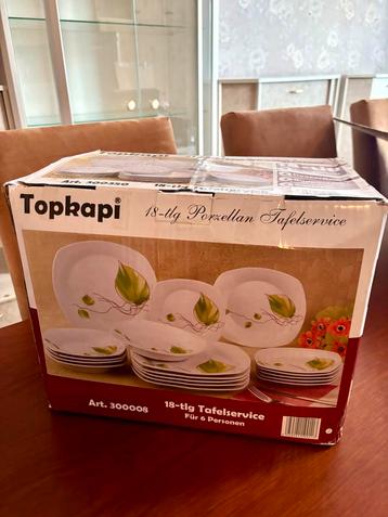 Topkapi Serviesset 18-delig - Nieuw in Doos! beschikbaar voor biedingen
