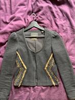 Blazer maison scotch maat 1/S, Kleding | Dames, Jasjes, Kostuums en Pakken, Zwart, Zo goed als nieuw, Jasje, Maat 36 (S)