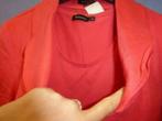 Witteveen koraal rode blazer + shirt bijpassend mt 42 30892, Jasje, Maat 42/44 (L), Ophalen of Verzenden, Zo goed als nieuw