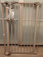 Savic dog barrier afsluithek 107 cm met 2 verlengstukken., Ophalen, Gebruikt