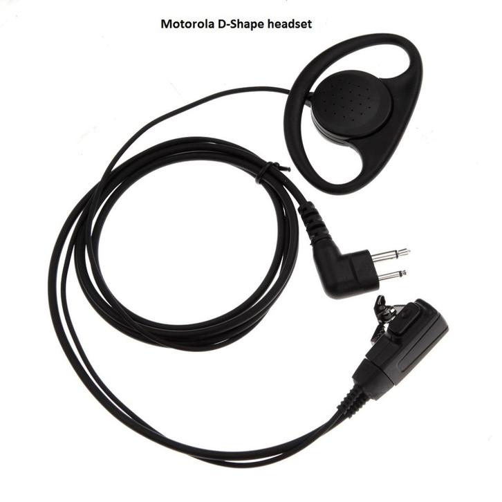 Motorola D shape headset | NIEUW, Telecommunicatie, Portofoons en Walkie-talkies, Nieuw, Toebehoren, Minder dan 2 km, Handsfree-functie