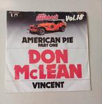 Don McLean - American Pie/ Vincent, Gebruikt, 7 inch, Single, Ophalen of Verzenden