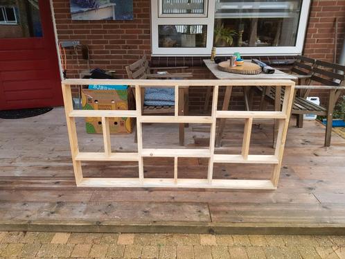 Letterbak steigerhout, Huis en Inrichting, Woonaccessoires | Wanddecoraties, Nieuw, Ophalen of Verzenden